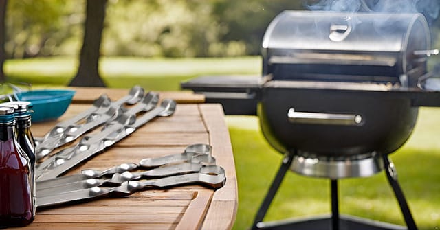 Kette´s Grillzubehör Grillspieß Schaschlik Spieße/Grillspieße/BBQ Spieße