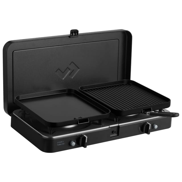 CADAC Camping-Gasgrill Cadac 2-Cook Turbo FFD Deluxe 50mbar BBQ Gasgrill Tischgrill
