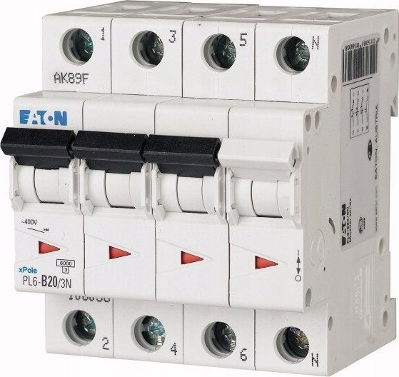 Leistungsschalter Eaton Pl6-d20 20a 6ka D Charakteristik