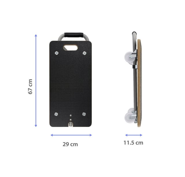 TOOLCRAFT Transportroller TOOLCRAFT TO-9972441 Transportroller Spanplatte Traglast (max): 250