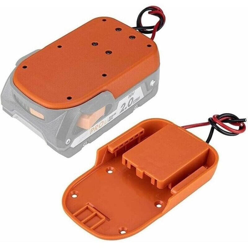 Stromanschluss. Batterieadapter Für Ridgid 18 V Für Aeg 18 V. 12 Awg Batterieadapter Mit Befestigungslöchern