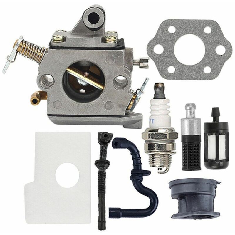 C1q-s57b Vergaserkit Für Stihl Ms180 / Ms170 / Ms 170c / Ms 180c / 017/018 Kettensägen, Ersatz Für Zündkerzendichtung Und Luftfilter C1q-s57a 1130120 0603