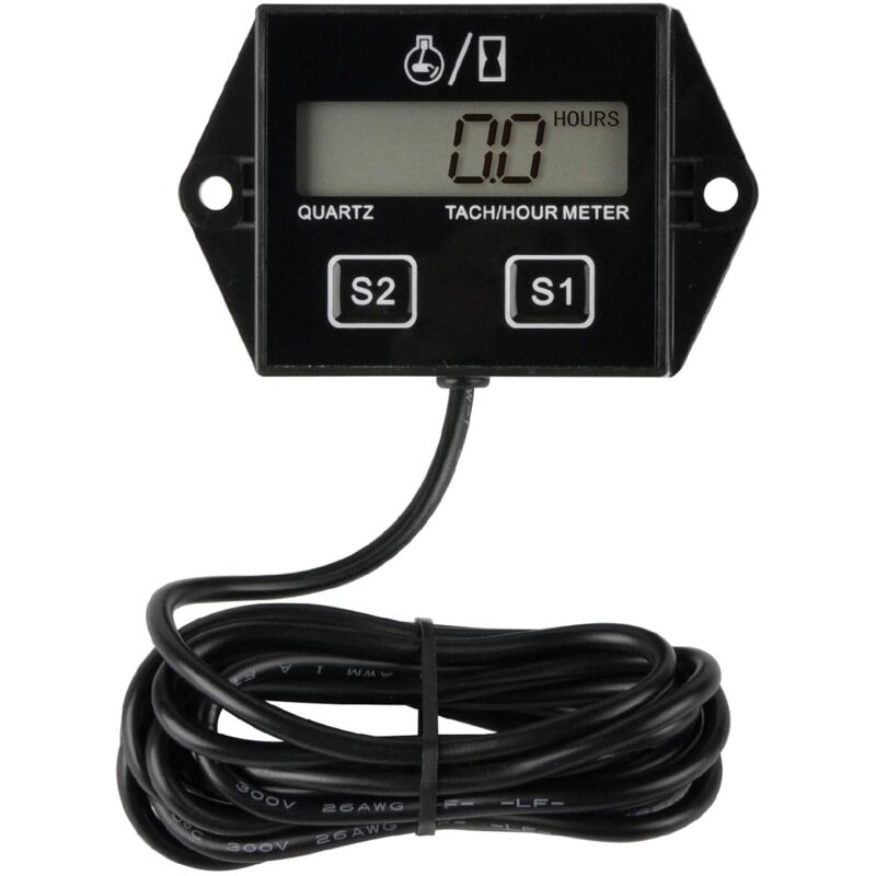 Digitaler Tachometer, Wartungserinnerung, Austauschbare Batterie, Verwendung Für Rasenmäher, Traktorgenerator, Schneemobil Und Ausrüstung