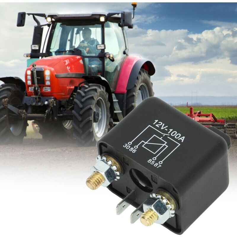 4-poliges 12v 100a No Startrelais-solenoid Für Rasenmäher Und Gartentraktoren