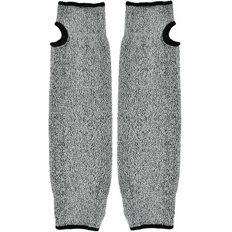 Schutzmanschette Für Den Arm. Sicherheitsarmmanschette. Lange Ärmel-arbeitshandschuhe Aus Hppe, Abriebfest Und Schnittfest, Für Garten, Küche Und Landwirtschaftliche Arbeiten (35 Cm)