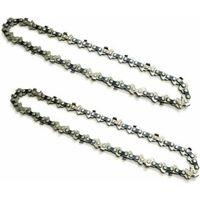 2 Stück 6-zoll-sägeketten Für Handliche, Wiederaufladbare Mini-kettensäge, Kettenteilung 1/4", Kettenstärke 0,043"/1,1 Mm, 37 Treibglieder, Effektive Schnittlänge 15 Cm
