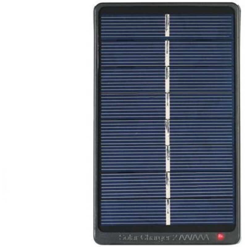 2 Aa/aaa Ladegerät Für Wiederaufladbare Batterien, 1w 4v Solarpanel Zum Laden Der Batterie
