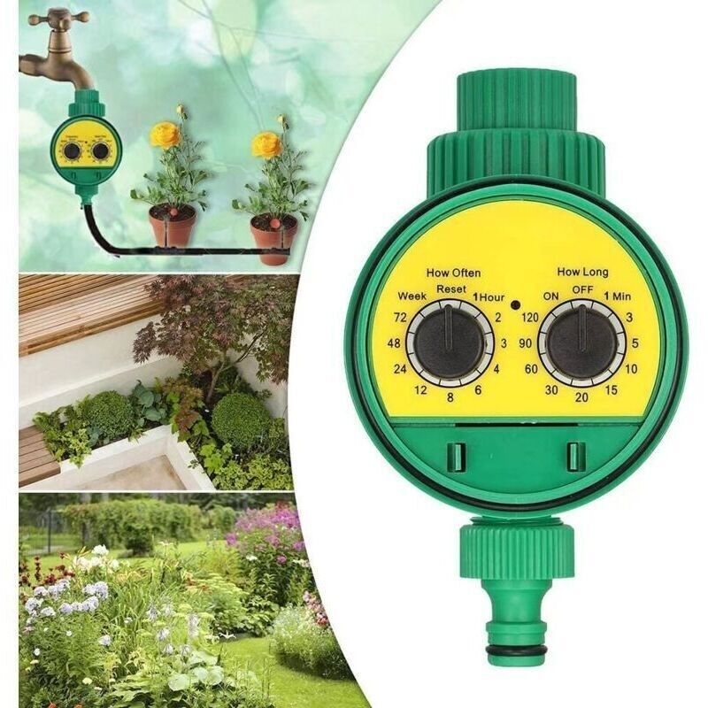 Automatische Bewässerungs-zeitschaltuhr. Programmierbarer Digitaler Wasserhahn-timer, Intelligenter Sprinkler-controller Für Garten, Bauernhof, Rasen Und Blumen