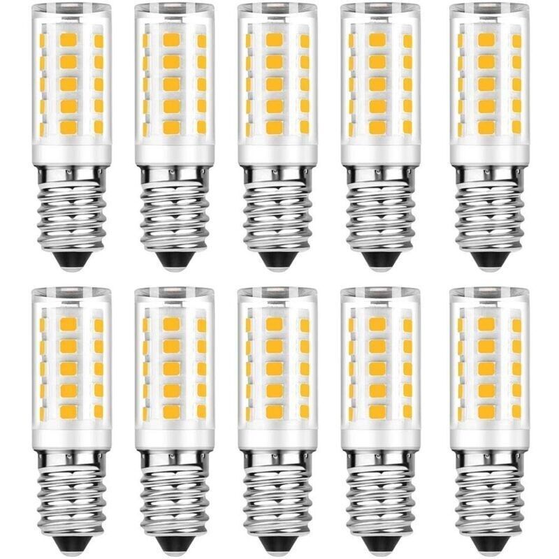 10er Pack Led-lampen E14 - Warmweiß 3000k - 5w Entspricht Glühlampe 50w - 500lm Nicht Dimmbar