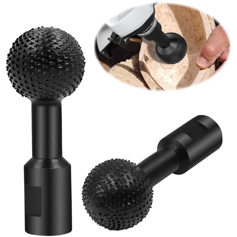 Sphärischer Rotationsfräser, Holzschnitzerei-polierbohrer Für 14 Mm, Kugel-stechbeitel (durchmesser 40 Mm)