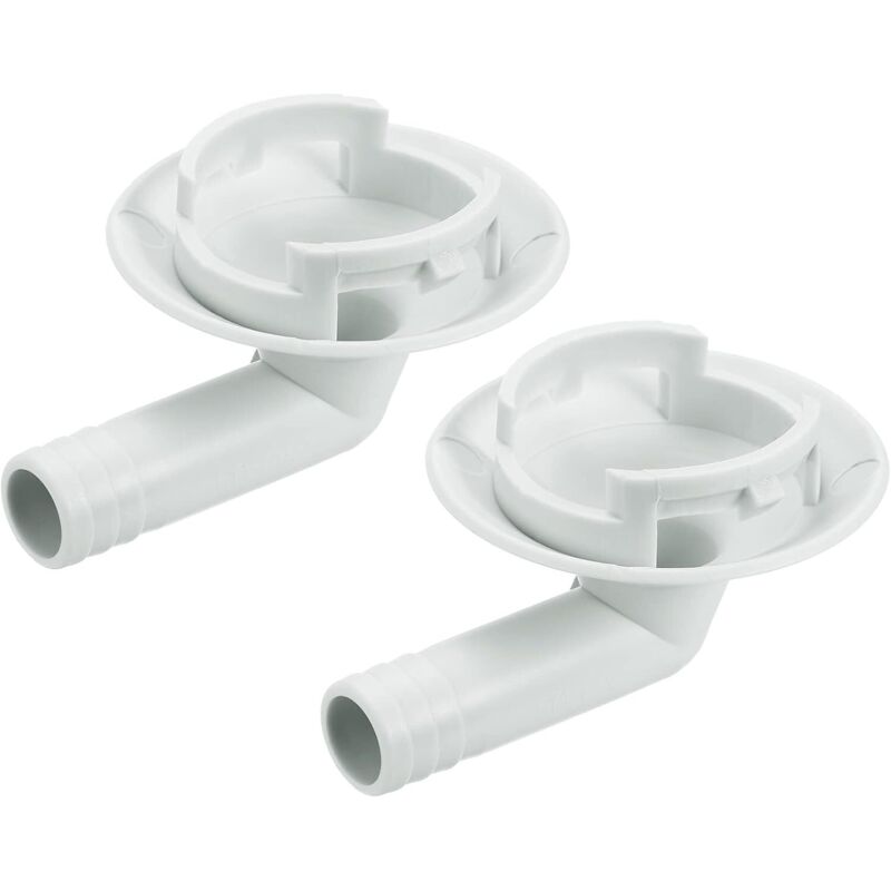 Klimaanlage Abflussrohr Verbinder 40mm Rohr Winkelstück Ersatzteil Zubehör Für Mini-split Fenster-klimaanlage, Beige 2er-pack