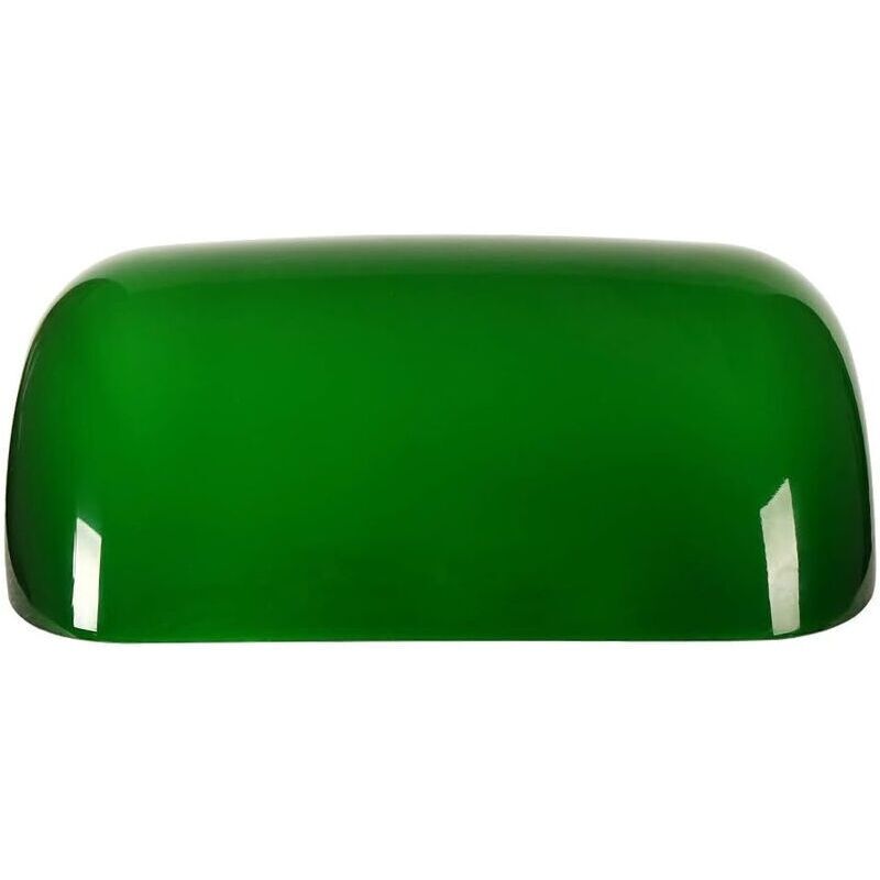 Ersatz-glasabatjour In Grün Für Tischlampe – Maße 22,5x13 Cm – Angenehme Lichtwirkung – Geschenkverpackung Enthalten