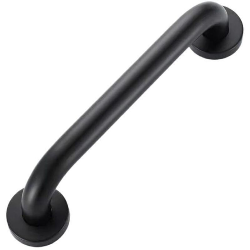 Edelstahl-haltegriff, Badewannengriff Für Badezimmer Und Wc, Geeignet Für Ältere Menschen, Behinderte, Kinder Und Schwangere, 40 Cm (schwarz)