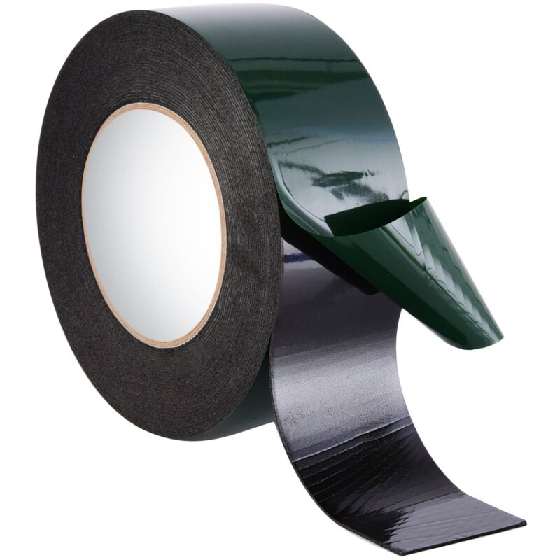 Schwarzes Doppelseitiges Klebeschaumstoffband, 10 M Rolle (50 Mm Breit)