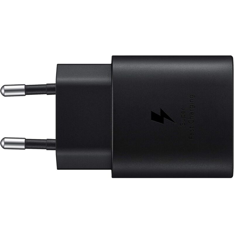 Usb-c-ladegerät, 45w Ultra-schnellladegerät, Usb-c-auf-usb-adapter, Samsung-schnellladegerät, Original, Ohne Kabel, Schwarz