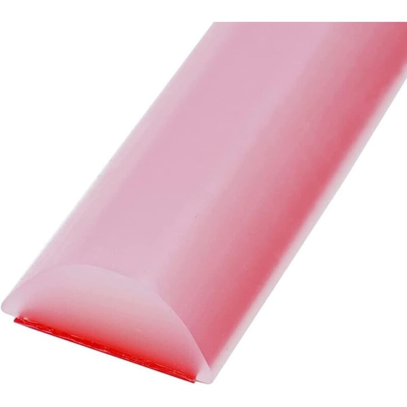 Faltbare Duschbarriere, Silikon-duschschwellen-barriere Gegen Überlaufen, Duschwasser-barriere, Selbstklebende Duschschwelle, Duschschwelle-wassersperre (100 Cm, Transparent)