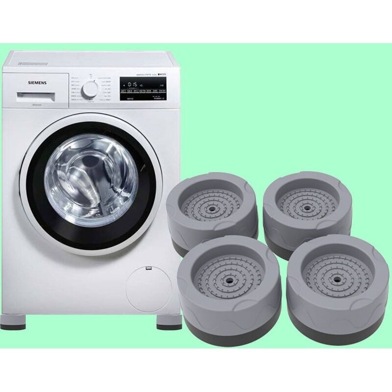 4er-set Möbelfüße. Waschmaschinen-schwingungsdämpfer. Rutschfeste Füße Für Waschmaschinen. Waschmaschinen-dämpfer. Stabile Sockelfüße Für Waschmaschinen Und Kühlschränke Afi