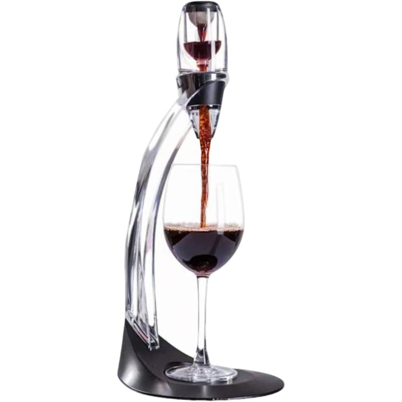 Weinbelüfter Und Dekanter – Schneller Ausgießer Für Rotwein Mit Integrierter Belüftung, Tragbarer Atemspender Mit Filter Für Bar, Zuhause, Feiern, Weihnachten Und Weinproben Auf Reisen