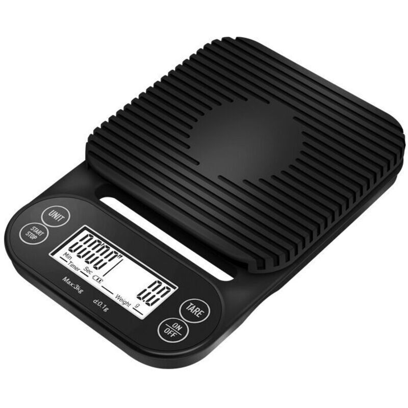 Digitale Küchenwaage Für Kaffee, Handgebrüht, Präzision 0,1 G (3 Kg/0,1 G)