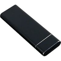 Externe Ssd-festplatte 1 Tb, Inklusive Otg/type-c-adapter Als Geschenk, Für Laptop (schwarz)