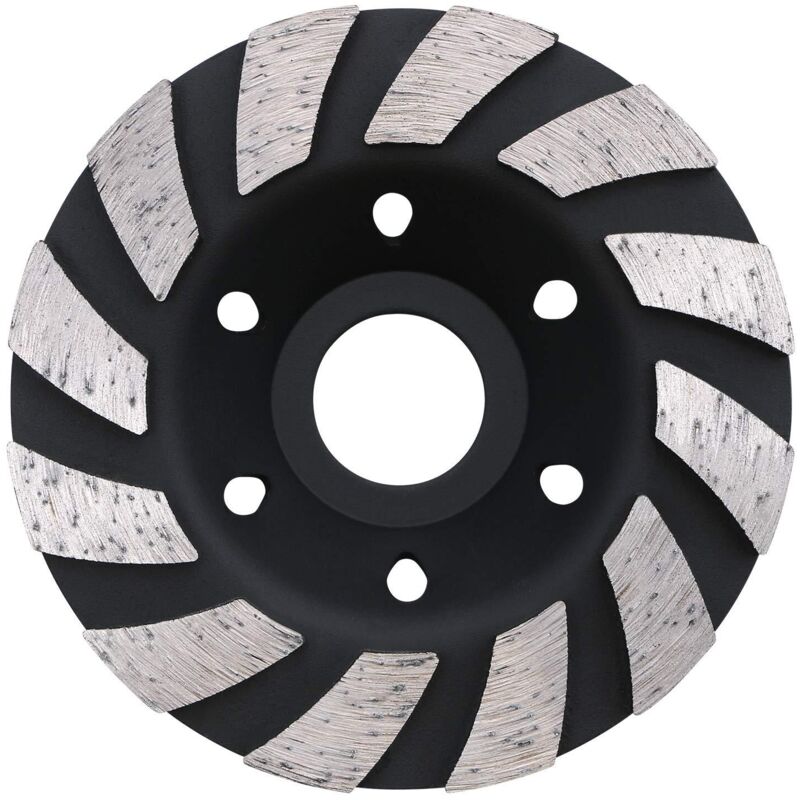 Diamantscheibe, Diamantschleifscheibe 100 Mm - Turbo-schleifscheibe, Universelle Diamant-schleifscheibe Zum Schleifen Und Polieren Von Beton, Mauerwerk, Granit, Marmor Und Naturstein
