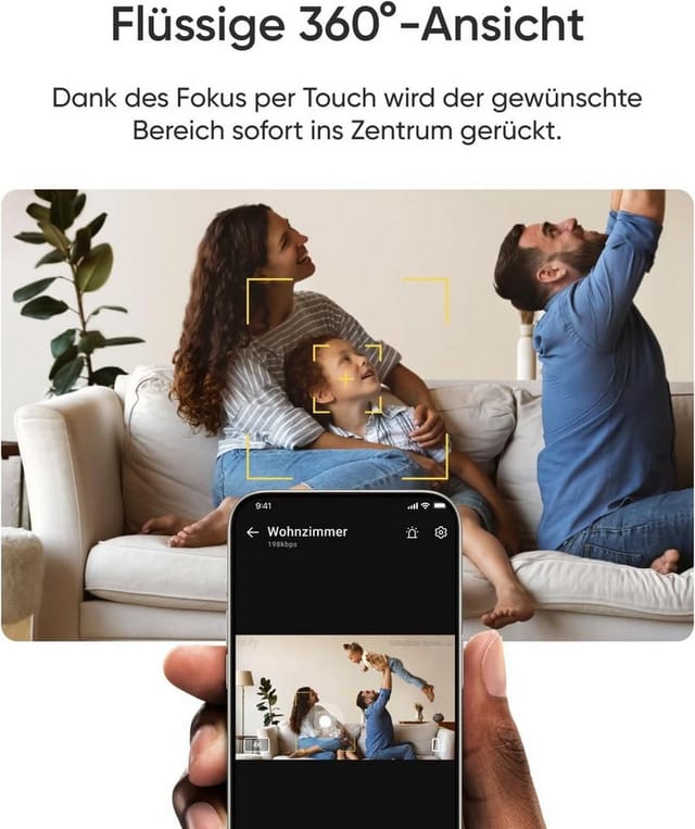 eufy Überwachungskamera E30 (KI-Erkennung, automatische Verfolgung, Farb-Nachtsicht)