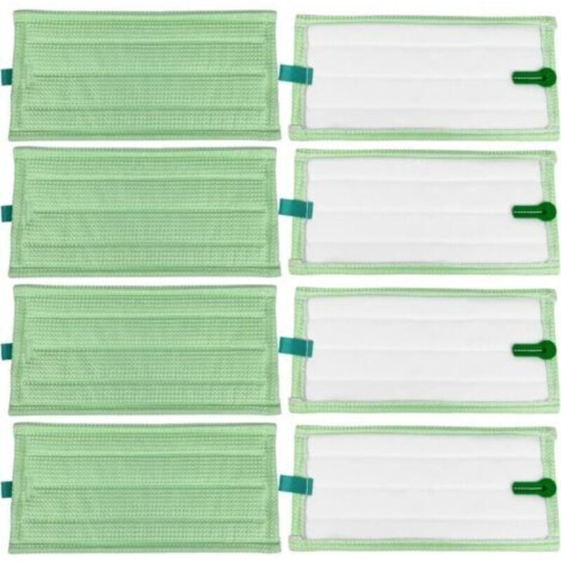 8er-pack Mikrofasertücher Als Ersatz Für Vorwerk Kobold Sp600, Sp600s, Sp7 Und Spb100