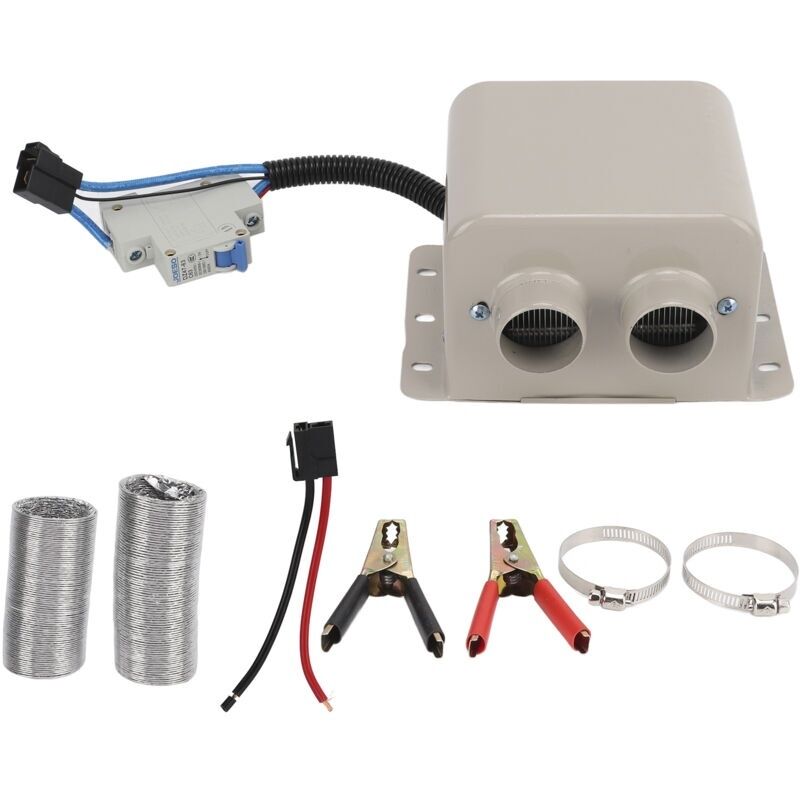 Elektrische Enteisungsheizung Für Autos. 800w. Tragbar. Schnelle Heizung. Heizlüfter Für Die Windschutzscheibe Mit 2 Öffnungen. 12v