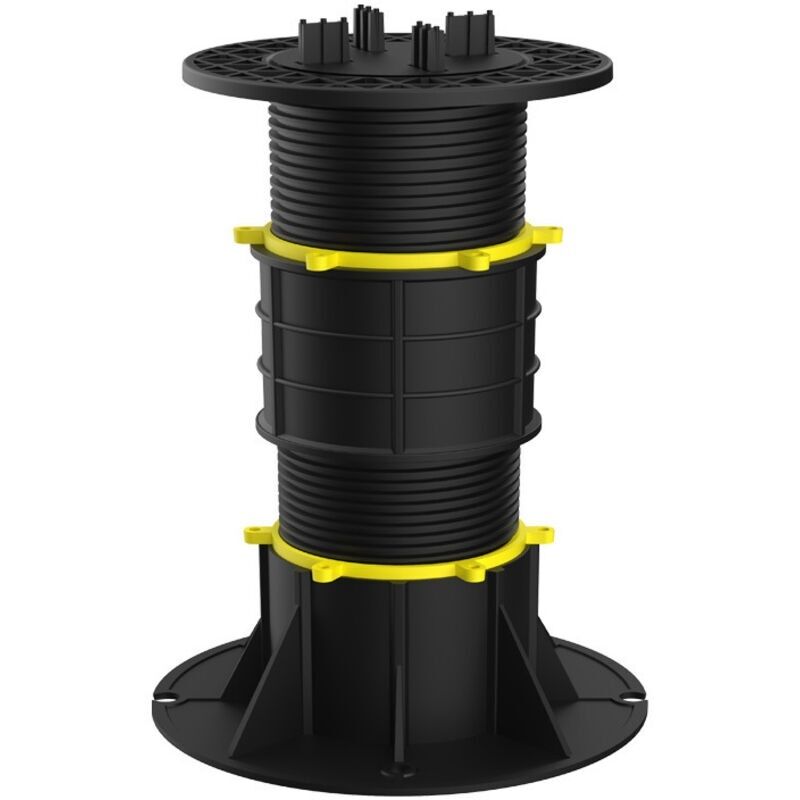 Set Von 1 Verstellbaren Terrassenstützen Universal Für Balken Und Platten Dy-a08 (270-355 Mm)
