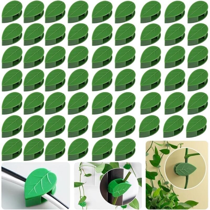 40 Stück Universelle Kletterpflanzen-halter – Verstellbare Pflanzenbefestigung Für Weinreben/gemüse/wände/büro – Langlebige Gartenkabel Für Außen- Und Innenbereich