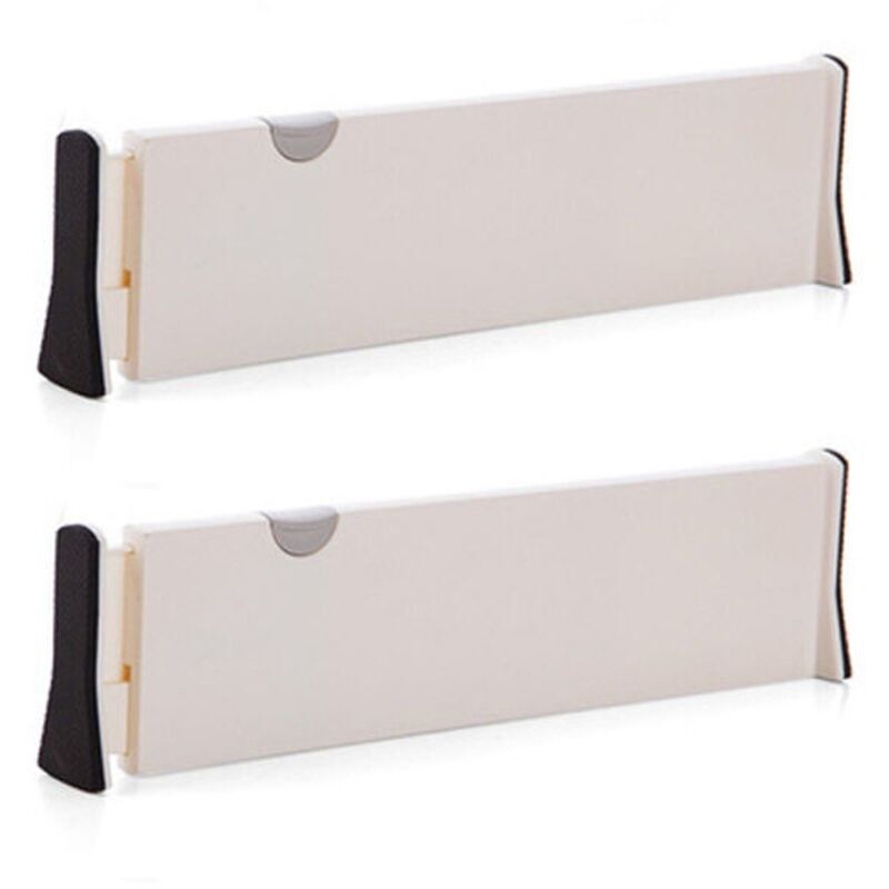 Schubladentrenner (2er-pack). Verstellbare Schubladenorganisatoren. (28,3 - 44 Cm) Schubladenteiler Für Küche, Schlafzimmer, Badezimmer, Büro Und Schrank