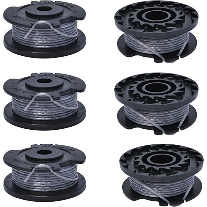 Ersatzspule Für Bosch Easygrasscut Rasentrimmer – Nylonfaden Ø 1,6 Mm – Länge 6,1 M – Schneller Klickverschluss – F016800569