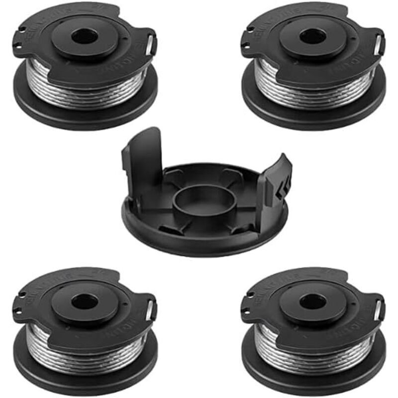 Spule Für Bosch. 4+1 Ersatzspulen Aus Nylon F016800569/f016800385. Spule Für Bosch Easygrasscut, Kompatibel Mit 23sl/26s (durchmesser 1,65 Mm, Länge 4,9 M).