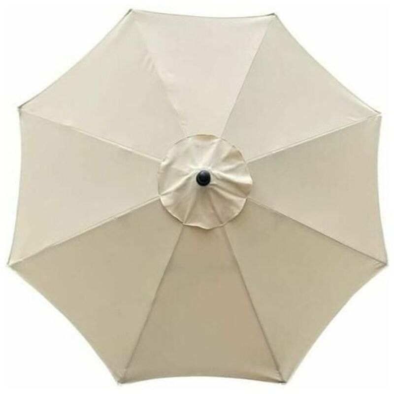 Sonnenschirmhülle 3m – Doppelschichtiger, Wasserdichter Polyester – Uv-beständig – Kompatibel Mit 8 Streben – Einfache Installation Ohne Werkzeuge