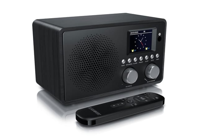 BEARWARE Radio mit TFT Display, UKW FM, Wecker, Bluetooth, Küchenradio digital Digitalradio (DAB) (Digitalradio (DAB), FM-Tuner, Automatischer & manueller Suchlauf, Equalizer, DAB, USB, AUX IN, Alarm)