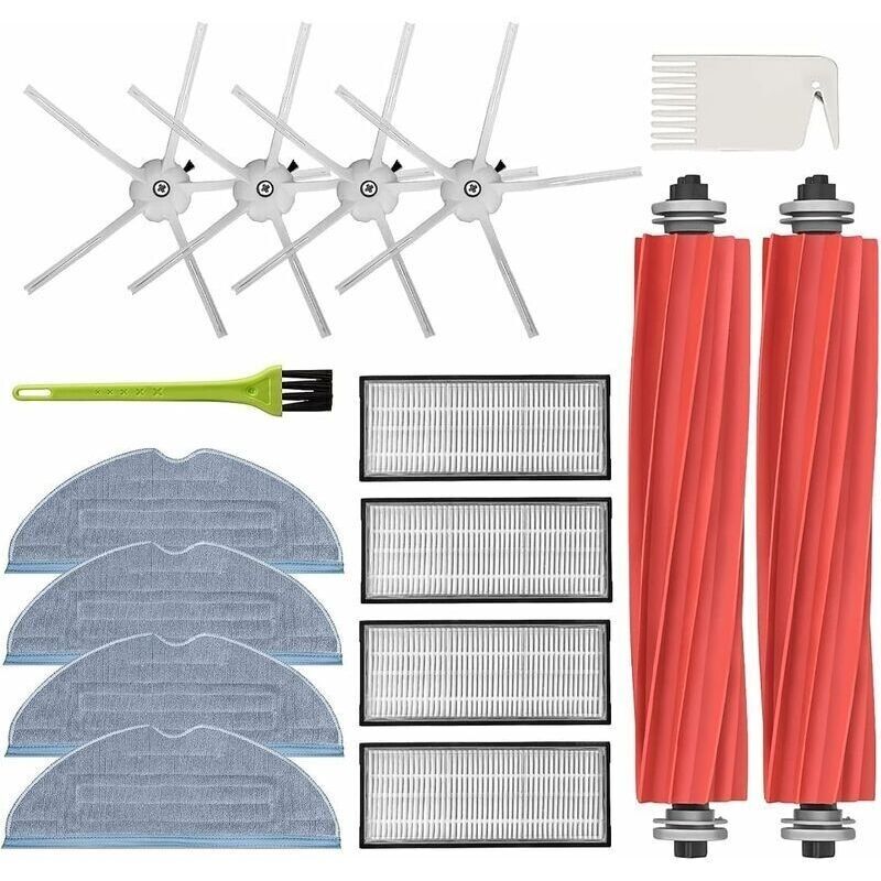 Rukhool 6er-pack Wischmopp Für Roborock S7 S7 Plus S7 Max Ersatzteile Zubehör Für Roborock S7 T7s T7s Plus Saugroboter Kit 3 Thsinde