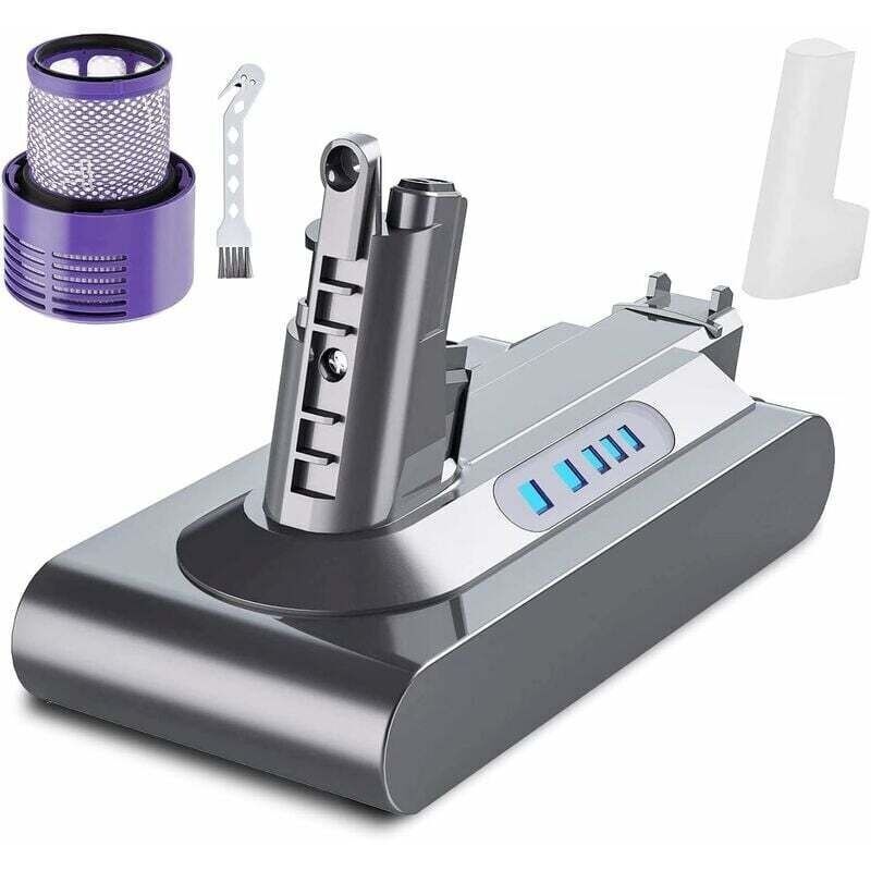 Ersatzakku 25,2v 3900mah Für Dyson V10 – Lithium-ionen – Kompatibel Mit V10 Animal, Absolute, Motorhead, Fluffy, Sv12