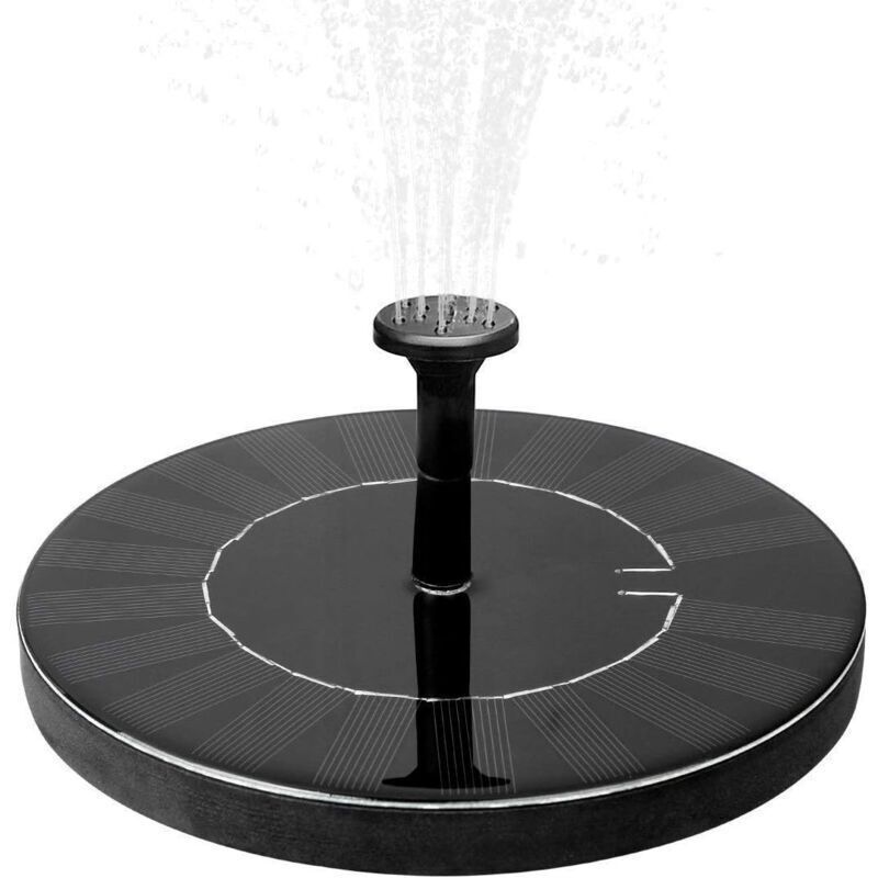 Gartenbrunnen. Solarbrunnen Mit Batterie. 1,5 W Außenbrunnen Für Den Garten. Wasserbrunnen. Gartendekoration. Mini-wasserpumpe. Solarpumpe Mit Batterie. Pumpe Für Außenteiche. Brunnen-set