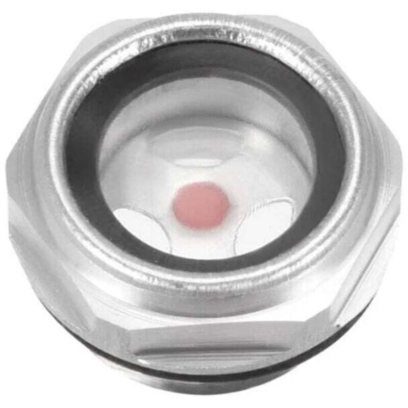 Flüssigkeitsstand-schauglas Für Luftkompressor – Außengewinde 1/2 Pt – Aluminiumlegierung Mit O-ring