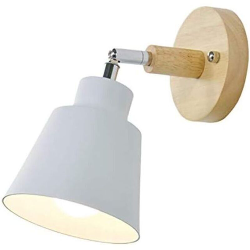 Industrielle Wandleuchte - Vintage Innenwandleuchte Für Kinder. Nachttischlampe Geeignet Für Schlafzimmer, Bar, Restaurant, Loft-lampe (weiß)