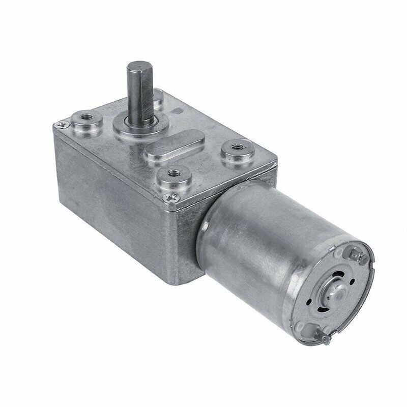 12v Dc Reversibler Untersetzungs-elektromotor Mit Hohem Drehmoment, Schneckengetriebe Für Fenster. Türöffner (40 U/min)