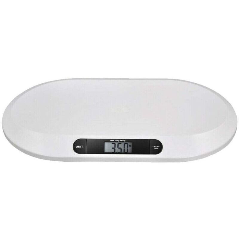 Babywaage – Bis Zu 20 Kg – Digitale Elektronische Waage Für Kleinkinder/welpen/katzen – Mit Lcd-bildschirm Und Tarafunktion.