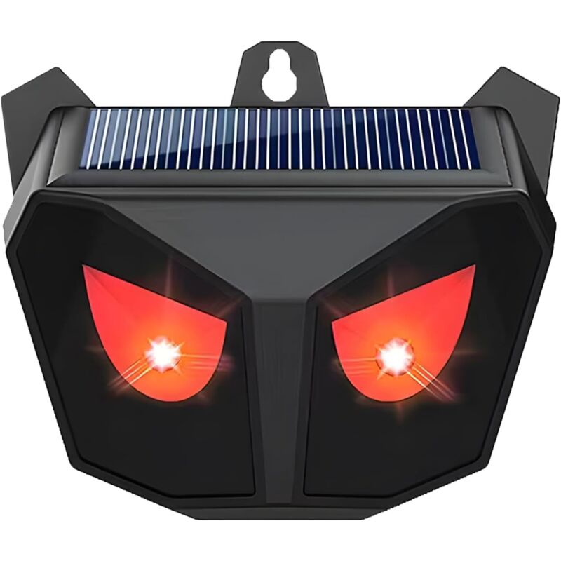 Solarbetriebener Tiervertreiber Für Den Garten - Wasserdicht - Fuchsabwehrmittel - Mit Led-licht - Solarleuchten Zur Raubtierabschreckung - Abschreckungsmittel Für Garten, Hof, Bauernhof (1 Stück)