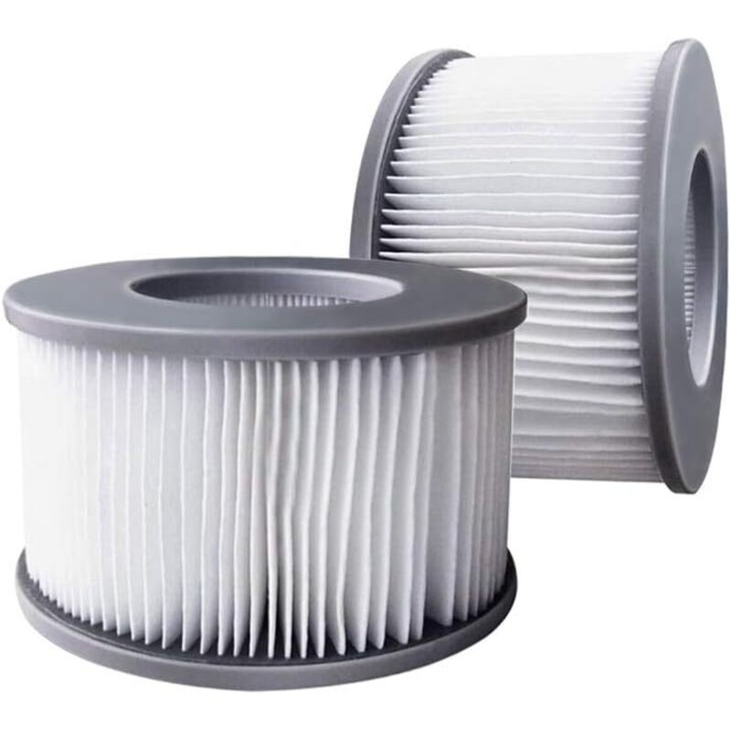 Set Mit 2 Ersatzfiltern Für Mspa - Modell Ab 2020 - Kartuschenpumpe Für Pools, Whirlpools Und Spas