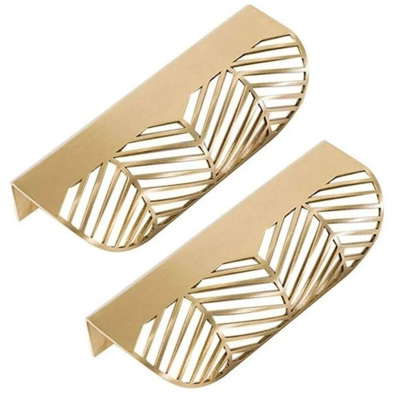Promotion Schubladengriff Aus Messing, Möbel-türknopf, Schrank- Und Schrankschubgriff (2 Stück)