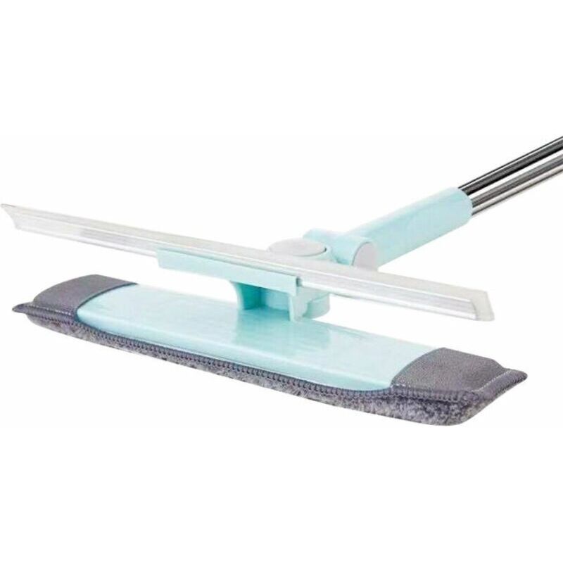 2-in-1 Raclette-glasreiniger, Teleskopischer Fensterreiniger, Drehbarer Und Ausziehbarer Glasreiniger Mit Edelstahlstiel Zum Reinigen Hoher Fenster, Wände, Böden Und Decken