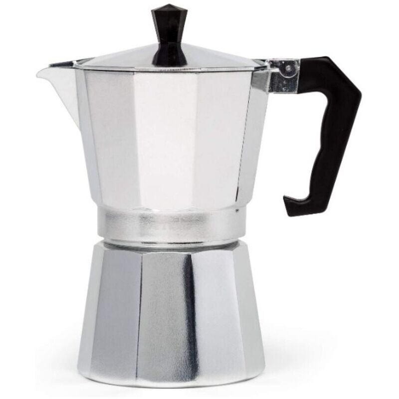 Kaffeekanne Und Espressokocher Für Den Herd. Moka-potte Für Klassischen Italienischen Und Kubanischen Kaffee. Sechs Tassen.