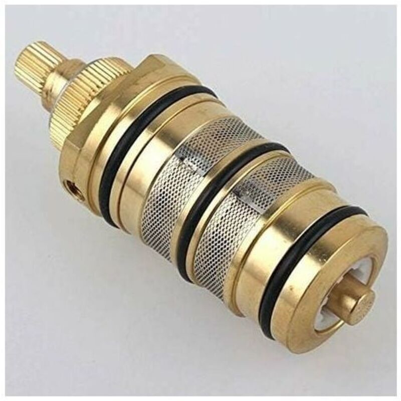 Thermostatische Kartusche Und Messinggriff Für Badewanne Und Dusche, Für Mischarmatur, Duschstange, Mischbatterie, Duschkartusche