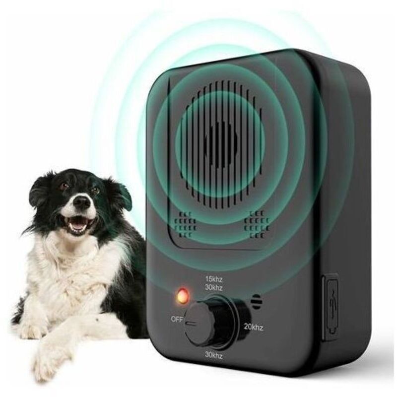Anti-bell-gerät Für Hunde. Ultraschall-anti-bell-gerät. Automatisches, Wasserdichtes Ultraschall-gerät Gegen Bellen Für Kleine Und Große Hunde.