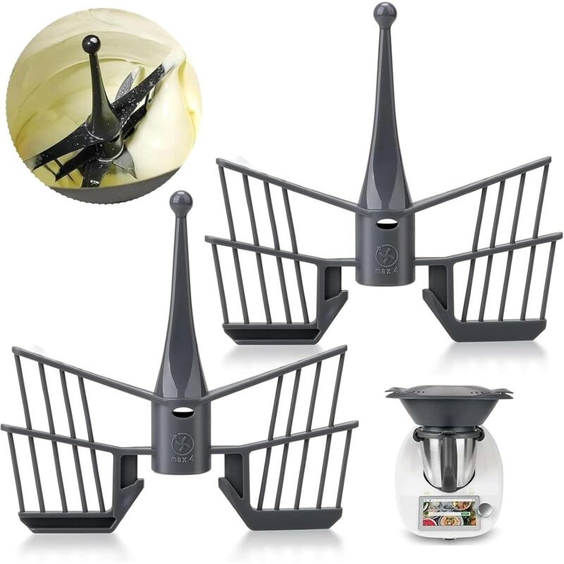 2er-set Schneebesen Für Tm5, Tm31 Und Tm6 – Hochwertiger Ersatz-schmetterlingsrührer Für Thermomix Tm5, Tm6 Und Tm31